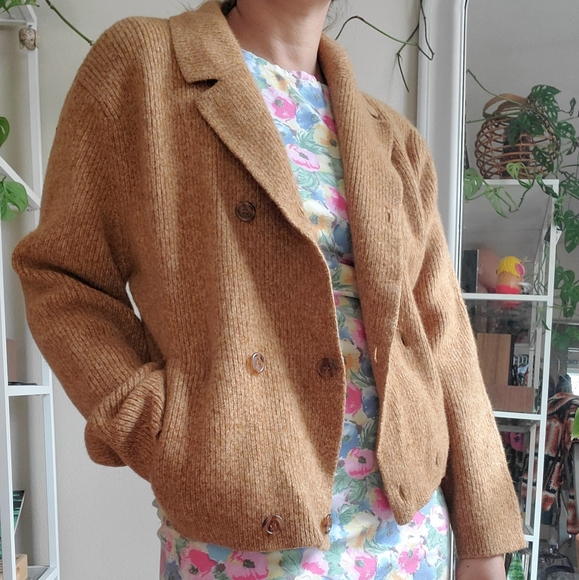 Vintage Wool Sweater Cardigan - Picture 3 of 10